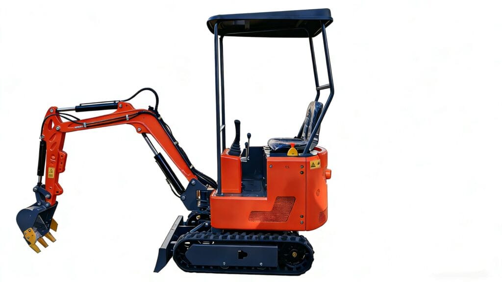 mini excavator weight